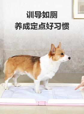 爱丽思大可折叠狗厕号所可mh711525折叠小型防犬外溅物狗便所宠尿