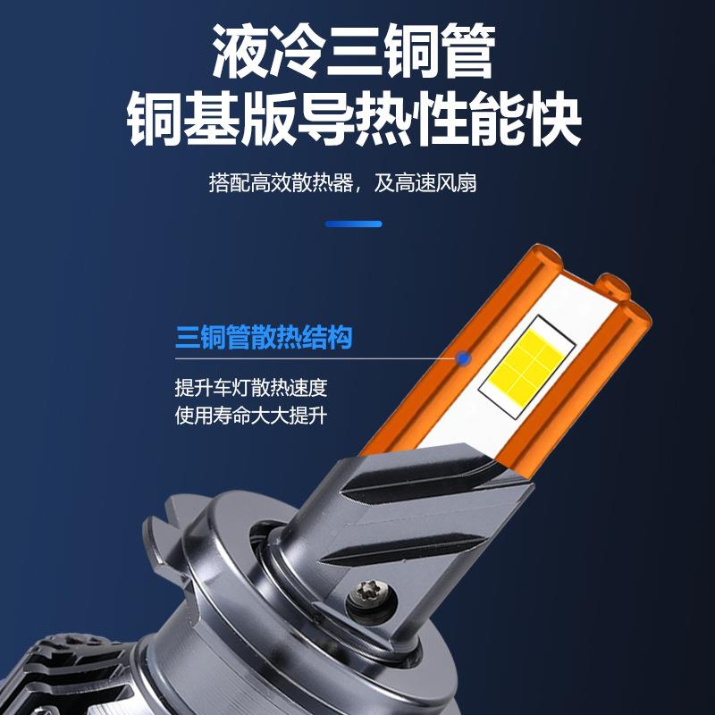 14-18-22款安神骐T2改0专用前大灯近长光远车光灯装白光S6灯泡