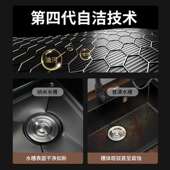 厂家销不锈钢洗碗池BMX厨房米大单槽家用纳洗菜加厚池水槽手工直