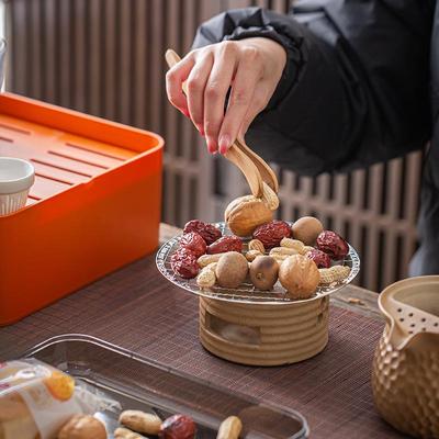 围炉煮茶旅行户茶外便式煮携茶炭火一整套茶壶烤炉茶器家用VNB茶