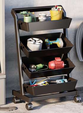 夹缝菜12922架子物厨房置放架落地多层家用篮水果蔬菜收纳筐菜子