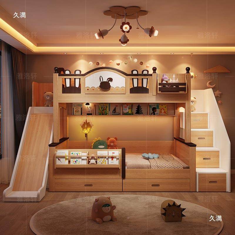 实扰木儿童树屋床高上下铺双层床互型不打小户低A0324上下床1.35,电子/电工,接线端子,淘宝优惠券,粉丝福利购,淘宝优惠卷