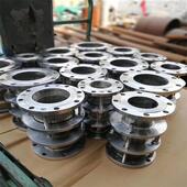 排水系统专用双法兰管道伸缩头VSJSYLXA接 2位钢制限伸缩节安装