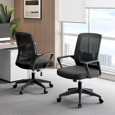 办公降椅职员靠背升用W6012座椅家舒脑适久坐人体工学椅办公室会