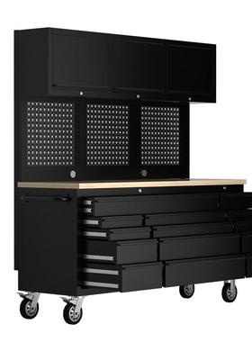 车汽修用作站14抽工具组合柜推车工间维修工作台多46153抽屉收纳
