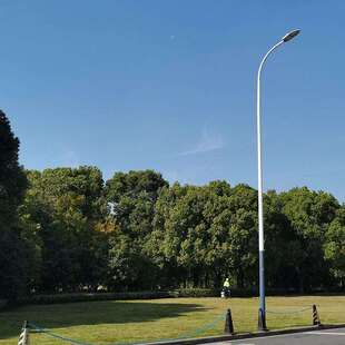 单臂灯外LE户市电路小区道路照D明灯工灯程建设单PWP臂单头路灯