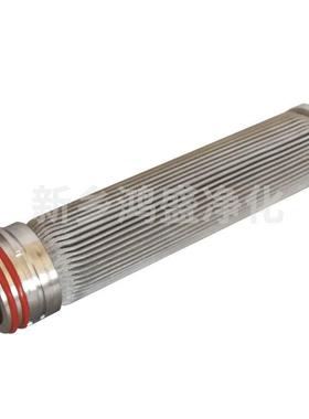 石油化工用304不锈30474复合烧结网滤芯长度10英接寸22接2头焊钢