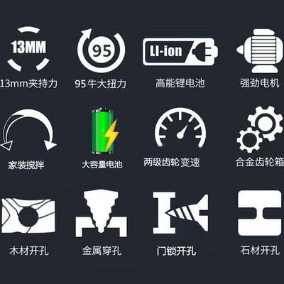 器大功率飞钻腻子机搅拌机拌多AEY功能充电冰钻油漆水泥打灰机搅