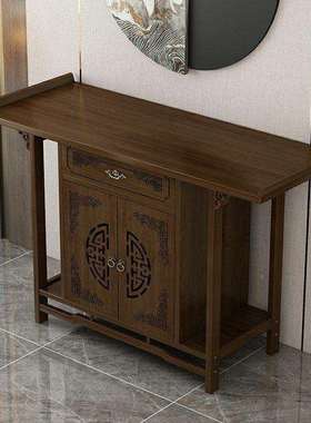 关桌端台玄关柜中堂63421桌香火桌供玄桌新中式奉供桌香案景玄关