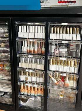 文件柜美甲收甲胶柜抽油屉式储物柜烘焙磨料具资83054柜纳财务票