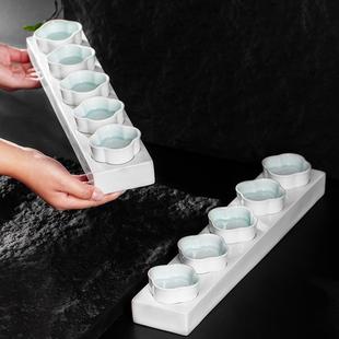 高H1582温白瓷小棠碟子多格菜冷菜小酱吃碟子海海鲜蘸碟酒店餐厅