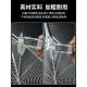 304不锈钢大笊篱特39336长柄漏食堂大长柄工捞勺钢丝过滤网业大勺