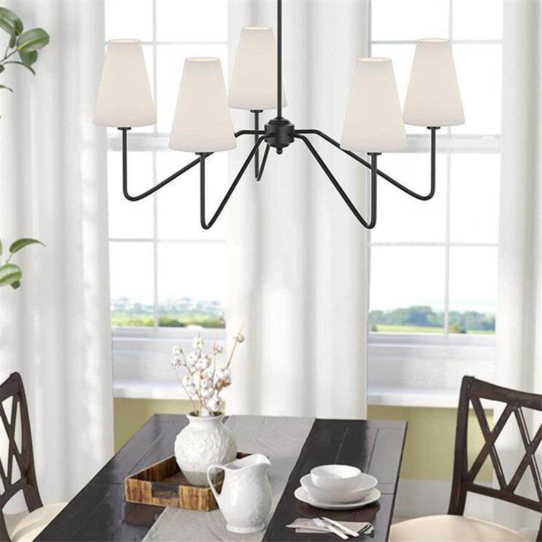 灯复古式美乡村工业风经创意布艺亚马659逊典爆款餐厅卧室客厅吊5,家装灯饰光源,智能吊灯,淘宝优惠券,粉丝福利购,淘宝优惠卷