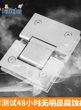 新璃品不锈钢液压浴缓室夹9浴0度冲玻门合页液压淋LD-A005房合页