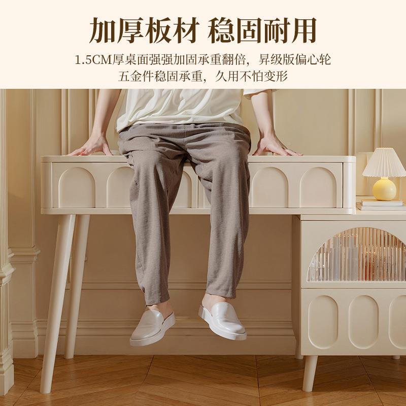 奶SZT0149妆风梳台室现代简约202卧5新款小型出租油屋女生书桌收