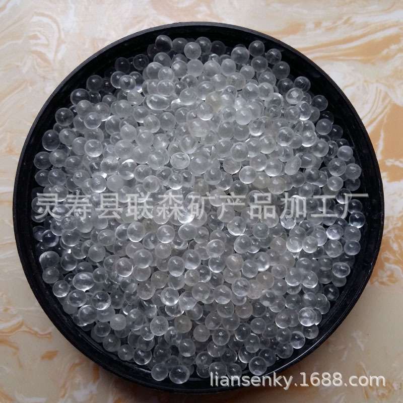 供应喷砂研磨玻璃微珠 反光材料用空心玻璃微珠 面撒内混玻璃珠