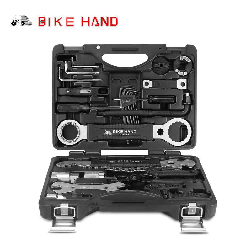 bikehand自行车工具箱套装修车修理山地车工具包骑行装备配件721