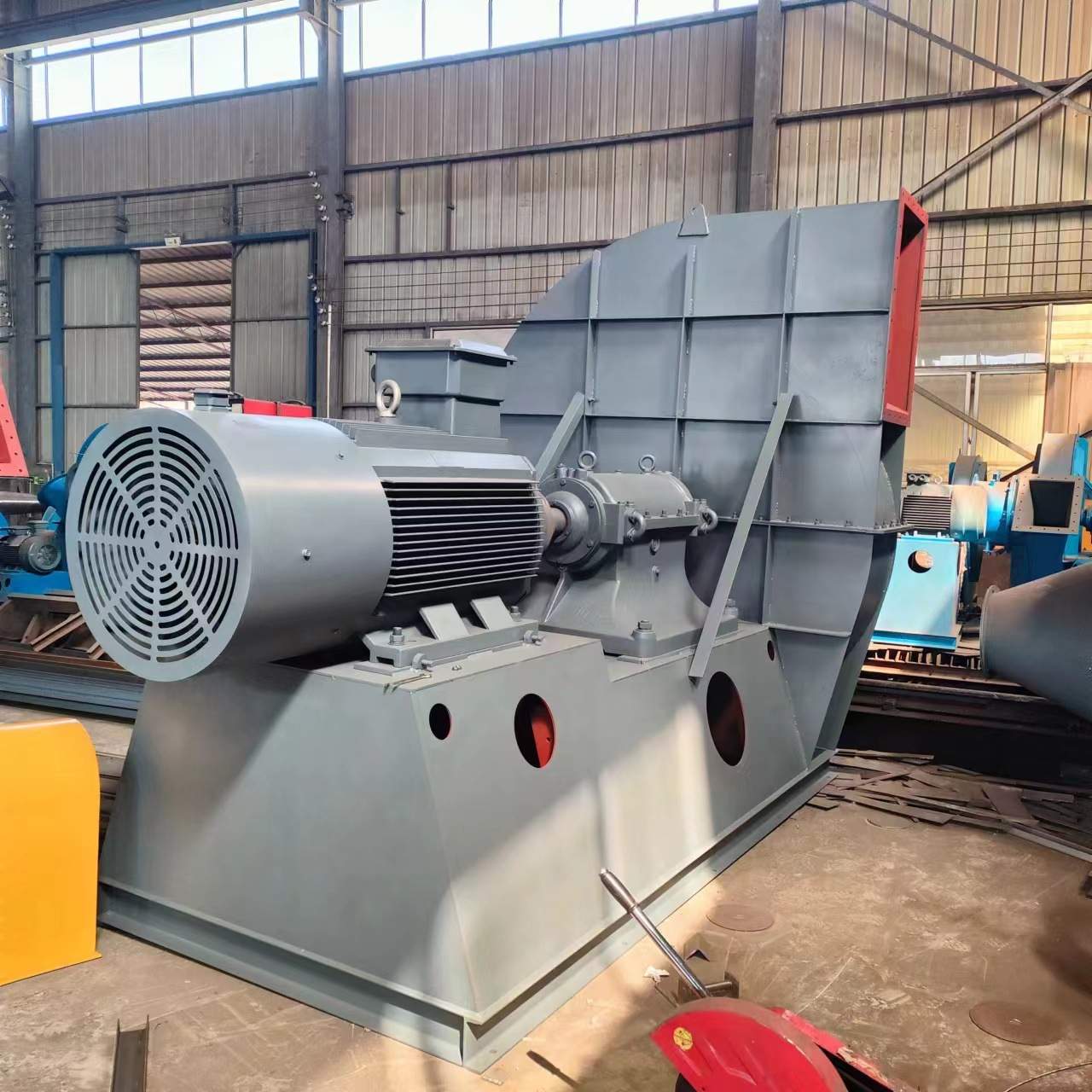 立诺鑫Y4-73锅炉离心引风机 30kw37kw耐高温G5-51-9D离心式鼓风机