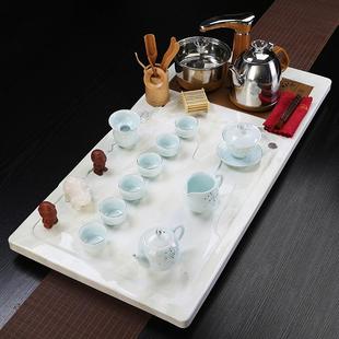 家用全自动一体功夫茶几茶盘整套装 茶具套装 办公室喝茶泡茶台简约