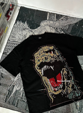 FAX NO. remake 哥斯拉 短袖 3色入 定制 不退换