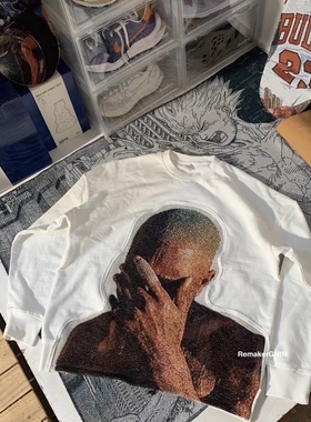 FAX NO. remake frank ocean 法海 白色 卫衣