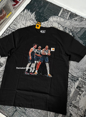 FAX NO. remake 独行侠 PJ华盛顿 卡哈 短袖 偏长 不退换