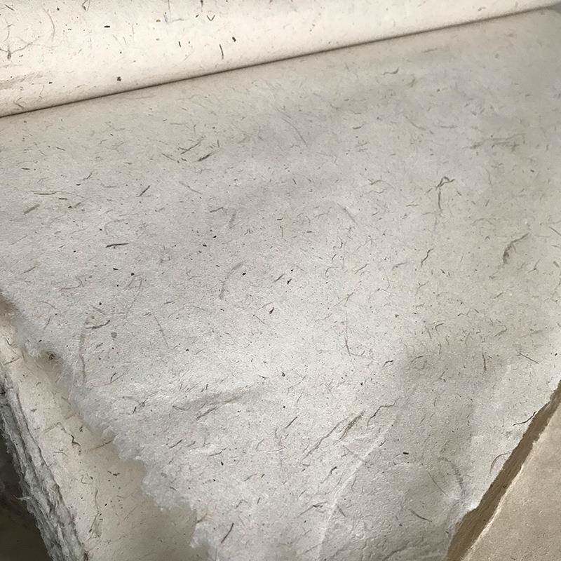 四尺纤维云龙纸本灰色云龙皮纸枸皮书画用纸构树皮书法国画装饰