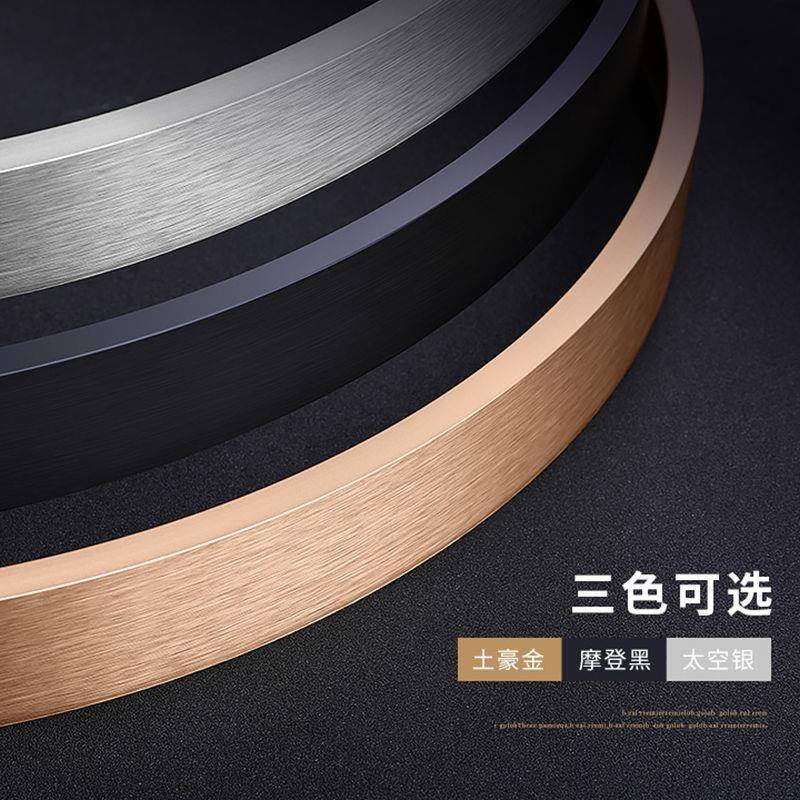 十字绣裱框钻石画边框自装圆形铝合金画框挂墙镜框金属相框