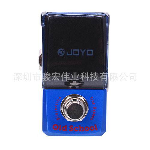 JOYO卓乐钢铁侠吉他失真效果器JF-313OldSchool蓝色