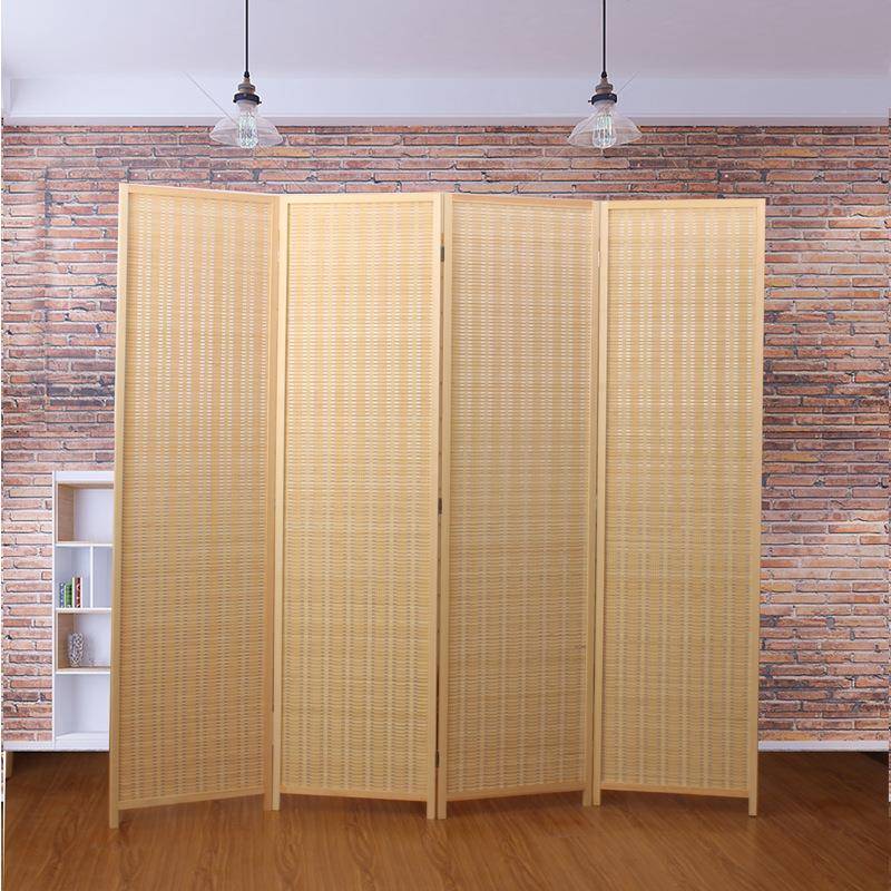 办公室屏风隔断移动折屏折叠隔断折叠客厅简约现代实木制中式屏风