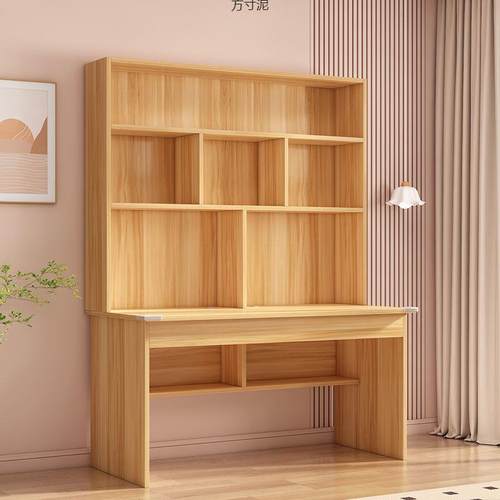 实木书桌电脑桌家用现代简约书柜写字台卧室学生办公家具安装服务