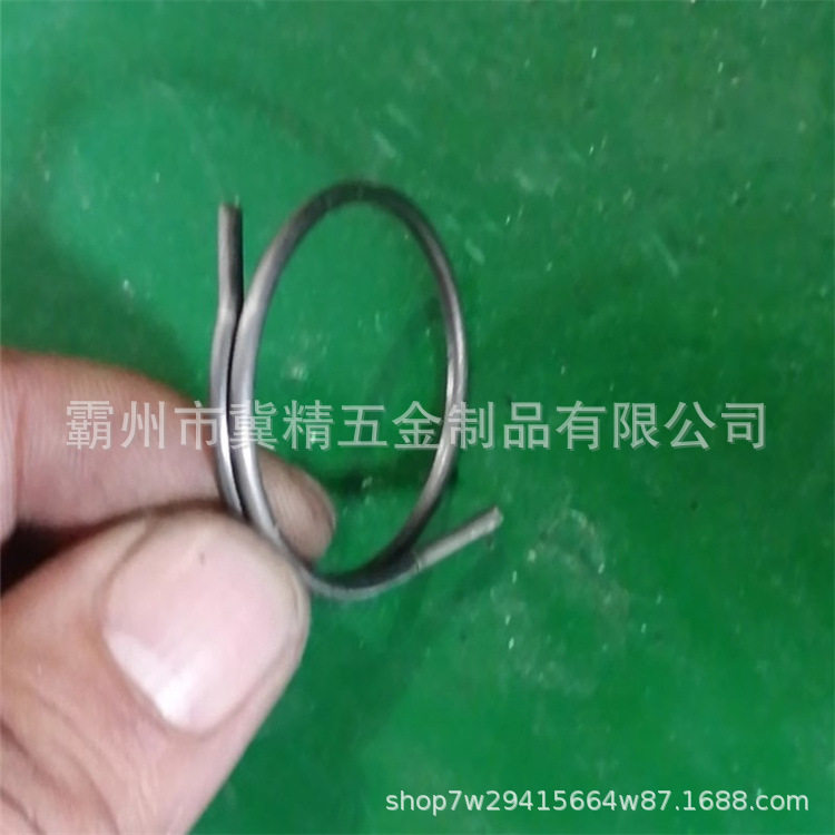 弹性闸瓦销环铁路货车配件闸瓦钎安全环