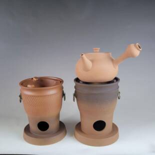 复古窑变炭炉高脚炉特高茶炉火炭炉旺炉火炉龙眼碳橄榄碳炉风炉