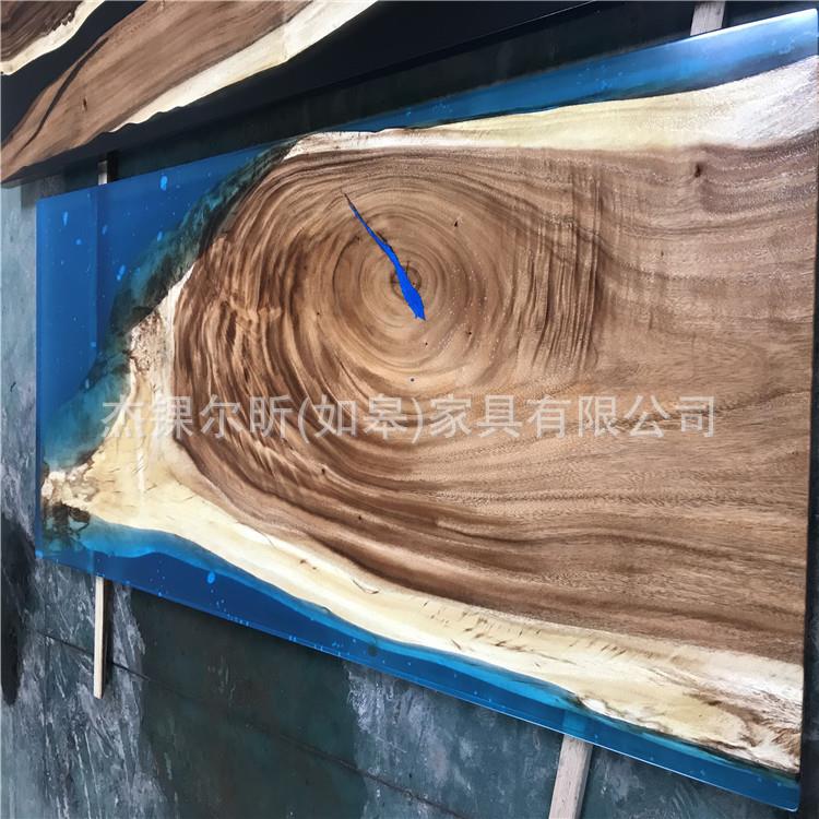 现代简约茶几餐桌两用轻奢小户型北欧风飘窗圆形树脂桌子书桌
