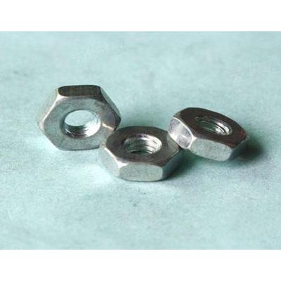 304不锈钢细牙DIN439带倒角的六角薄螺母M8*12*0.75