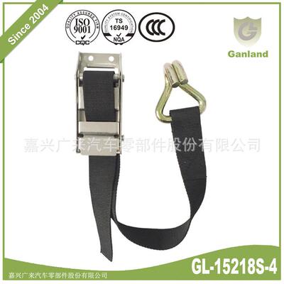 GL-15218S-4蓬布车配件不锈钢带扣套件爪钩款帆布收紧器偏心扣