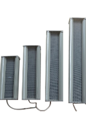 防水音柱65W灰色铝合金定压定阻室外防水音柱背景音乐扬声器号角