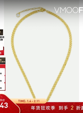 【新年礼物】CZ by Kenneth Jay Lane 女士金色可调节项链