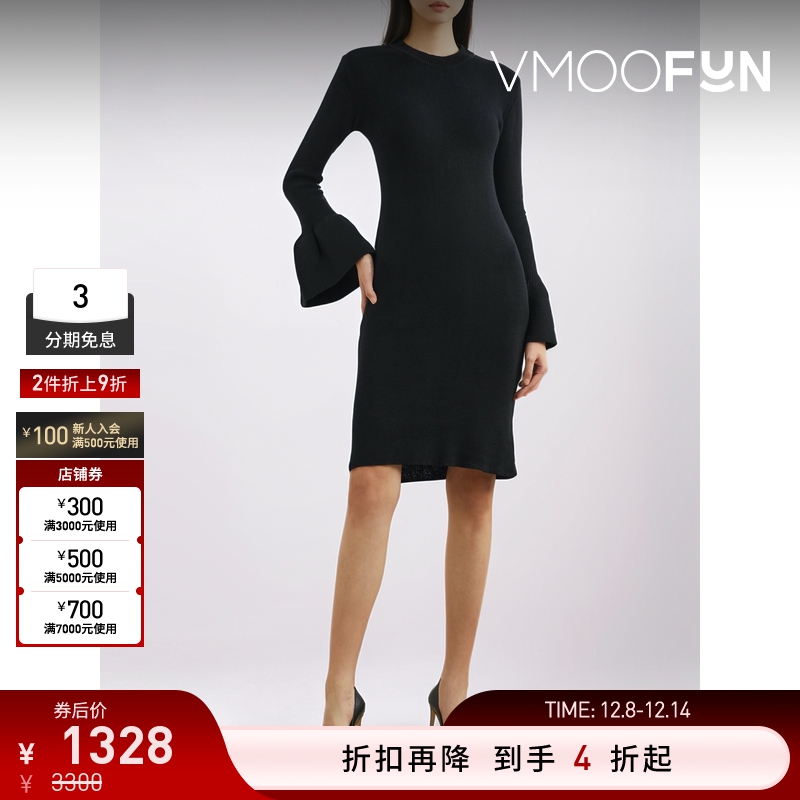 【折扣】Marques' Almeida 女士罗纹针织棉质迷你连衣裙