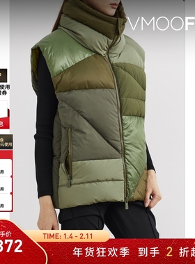 【折扣】BACON 男女同款秋冬鸭绒羽绒马甲