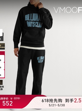 【618狂欢】Billionaire Boys Club秋冬男黑色连帽卫衣