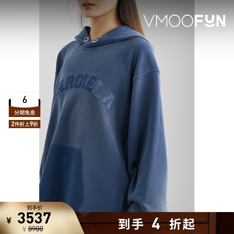 【折扣】[经典款]Maison Margiela马吉拉 女贴花连帽卫衣