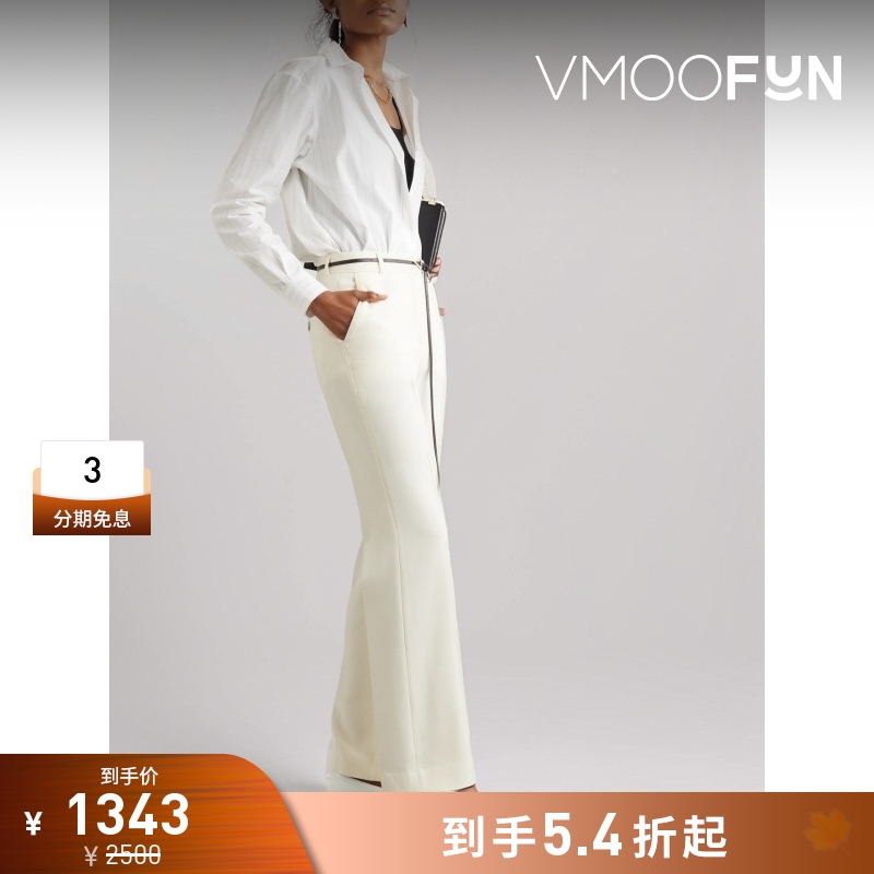 【折扣】TOTEME 女士精致宽松刺绣logo细条纹棉质府绸衬衫