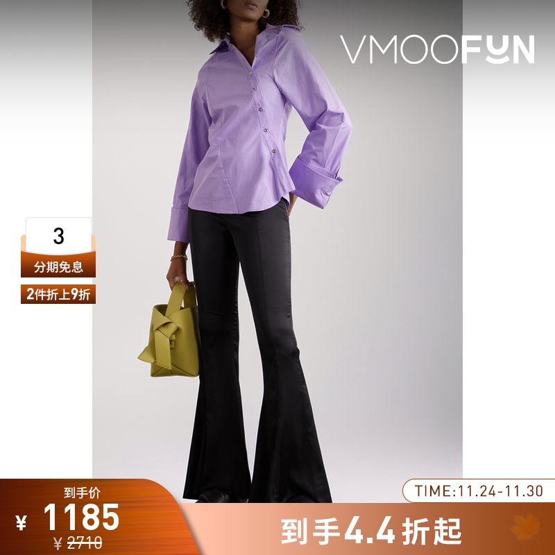 【折扣】Marques' Almeida 女解构仿旧棉质衬衫