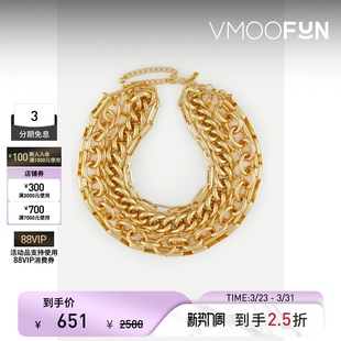 LANE JAY KENNETH 女镀金黄铜项链 礼物