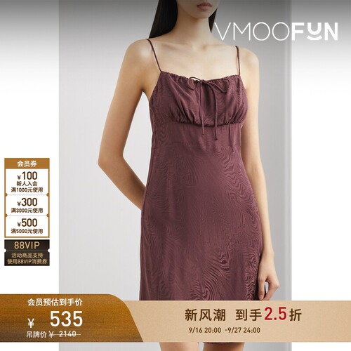 【折扣】Rixo 春夏女提花迷你连衣裙