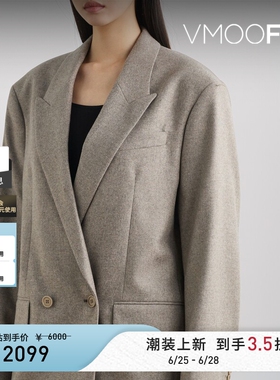FILIPPA K 秋冬女绵羊毛混纺西装外套