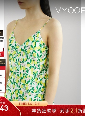 【折扣】Cami NYC早秋女花卉印花真丝吊带背心