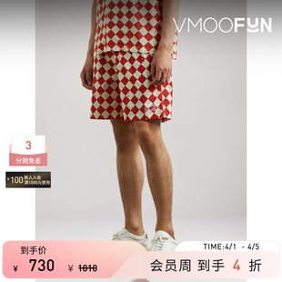 春夏男士 Billionaire Boys Club 直筒格纹泳裤