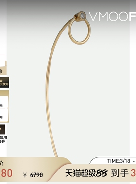 【礼物】HIROTAKA 女10K金钻石长款耳环(单只)